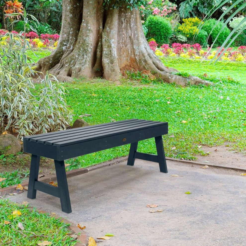 Weatherly Picnic Bench, Federal Blue, 4'