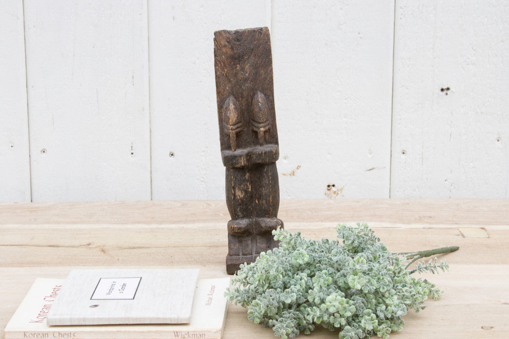 Small African Double Sided Carved Figure