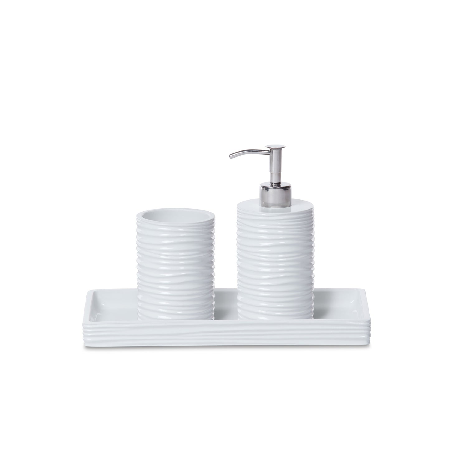 By the Sea 3-Piece Bathroom Accessory Set