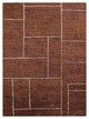 HAND KNOTTED LOOM SILK ECO-FRIENDLY AREA RUGS-Rectangle,Brown Beige,Geometric