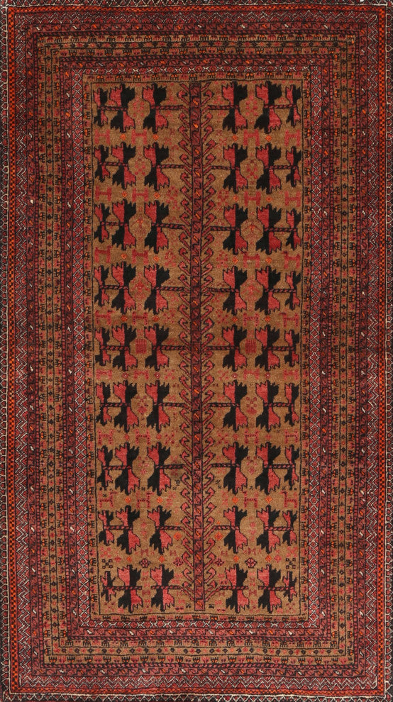 Ahgly Company Indoor Rectangle Traditional Area Rugs, 5' x 8'