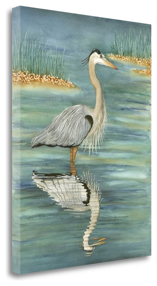 "Blue" By Christine Reichow, Giclee Print on Gallery Wrap Canvas, Ready to Hang