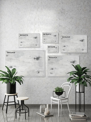 "Present Camp" Floater Framed Painting Print on Canvas