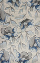 Stella Gray/Blue Amira Rug, 5'3"x7'7"