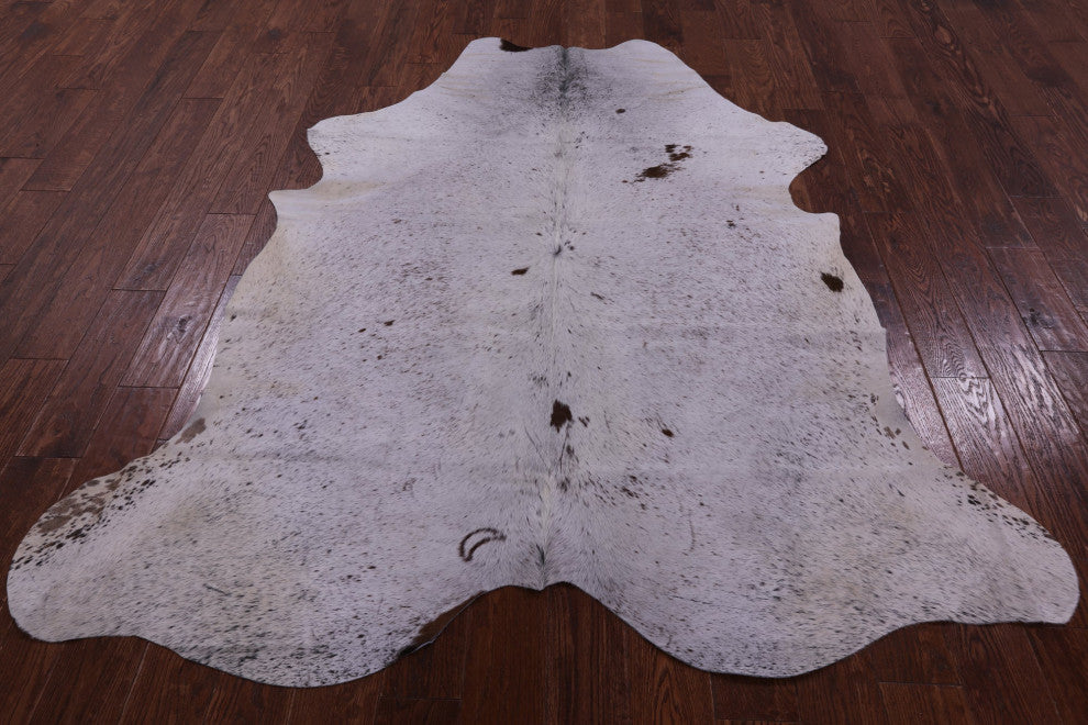 Organic Natural Hair-On Cowhide Area Rug 6' 10" X 5' 11" C1815