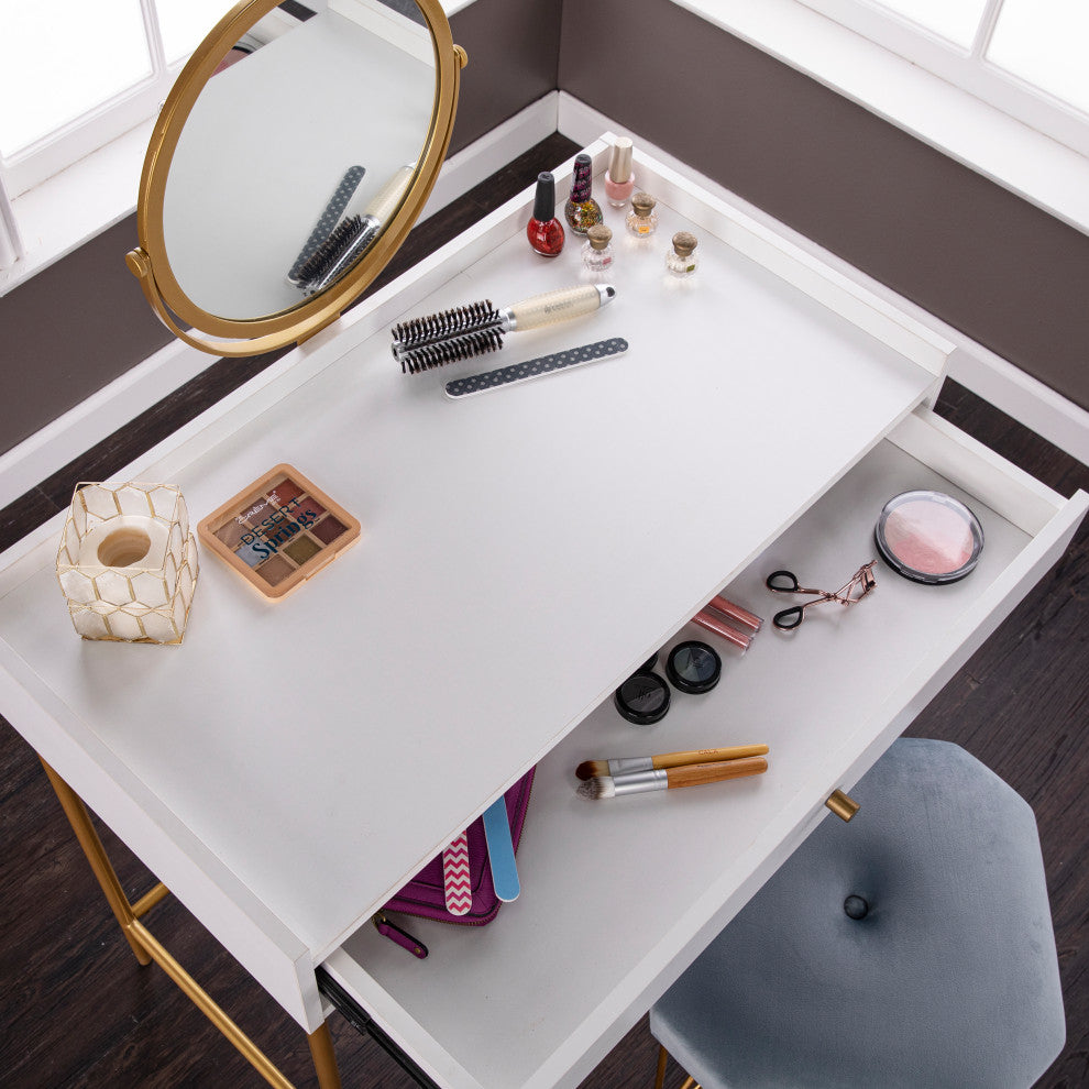 Viviana Vanity Table With Mirror