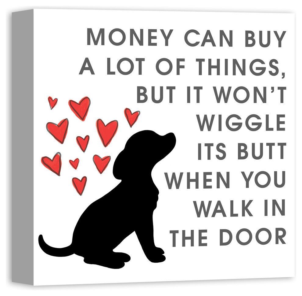 Designs Direct Creative Group Wiggle Butt 16x16 Canvas Wall Art