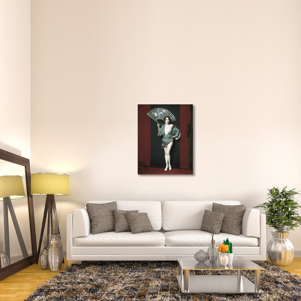 "Jean Ackerman" Stretched Canvas Giclee by Hollywood Photo Archive, 32x40"