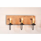 3 Arm Vanity Light, Hartford Buttermilk