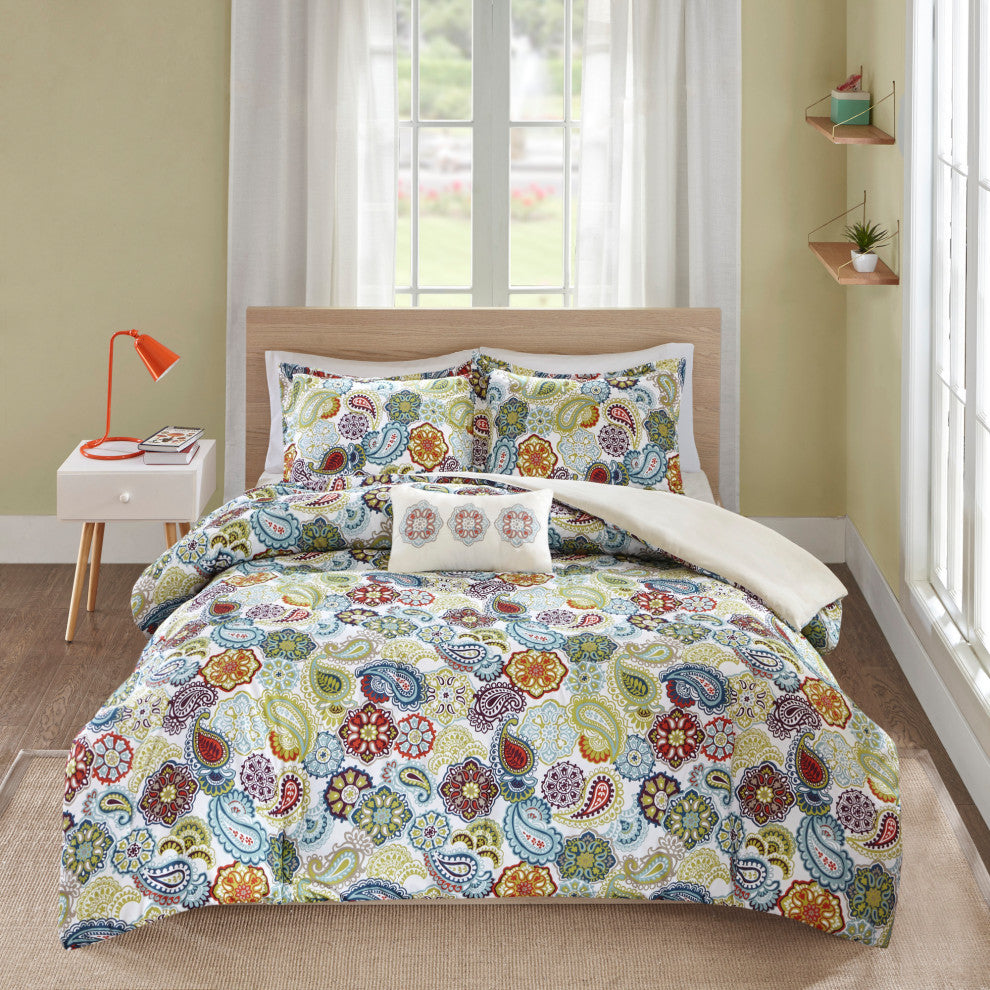 Mi Zone Microfiber Printed Comforter Mini Set, King