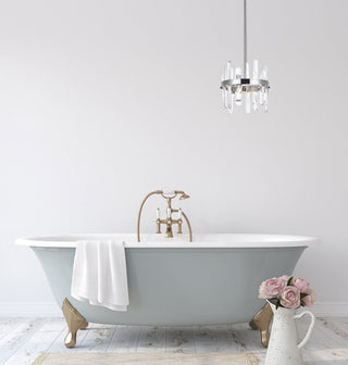 Modern Chrome 6-Light Pendant