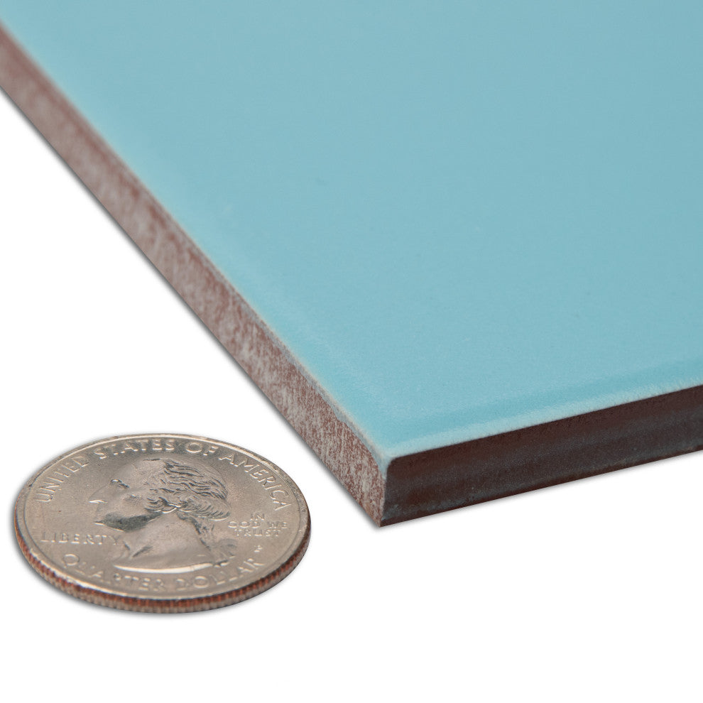 Monocolor Celeste Ceramic Floor and Wall Tile
