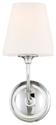 Libby Langdon for Crystorama Sylvan 1 Light Chrome Wall Mount