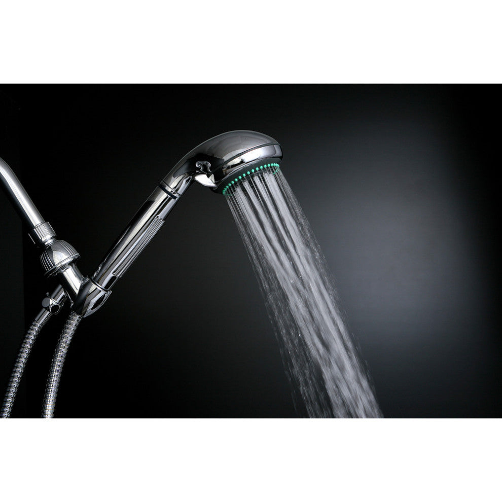 Kingston Brass 5 Setting Hand Shower Set, Polished Chrome