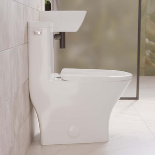Sublime II 1-Piece Round Toilet Side Flush 1.28 GPF