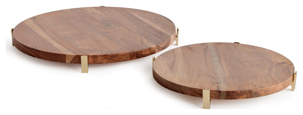 Cherie Round Serving Board Set of 2