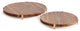 Cherie Round Serving Board Set of 2