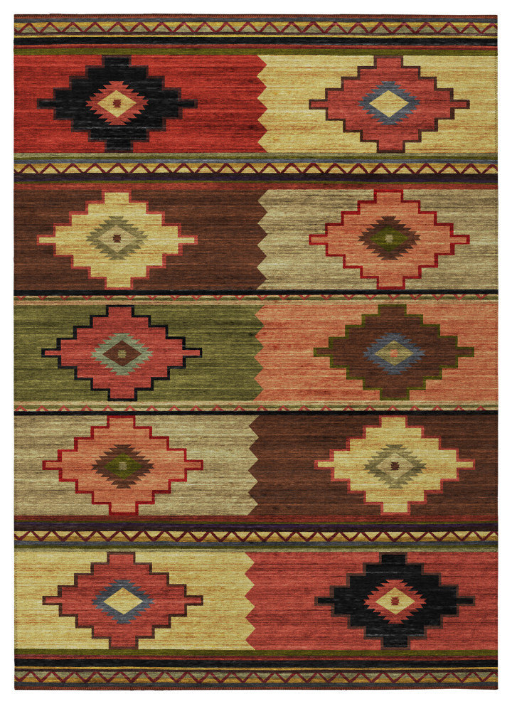Indoor/Outdoor Phoenix PH1 Canyon Machine Washable 8' x 10' Rug