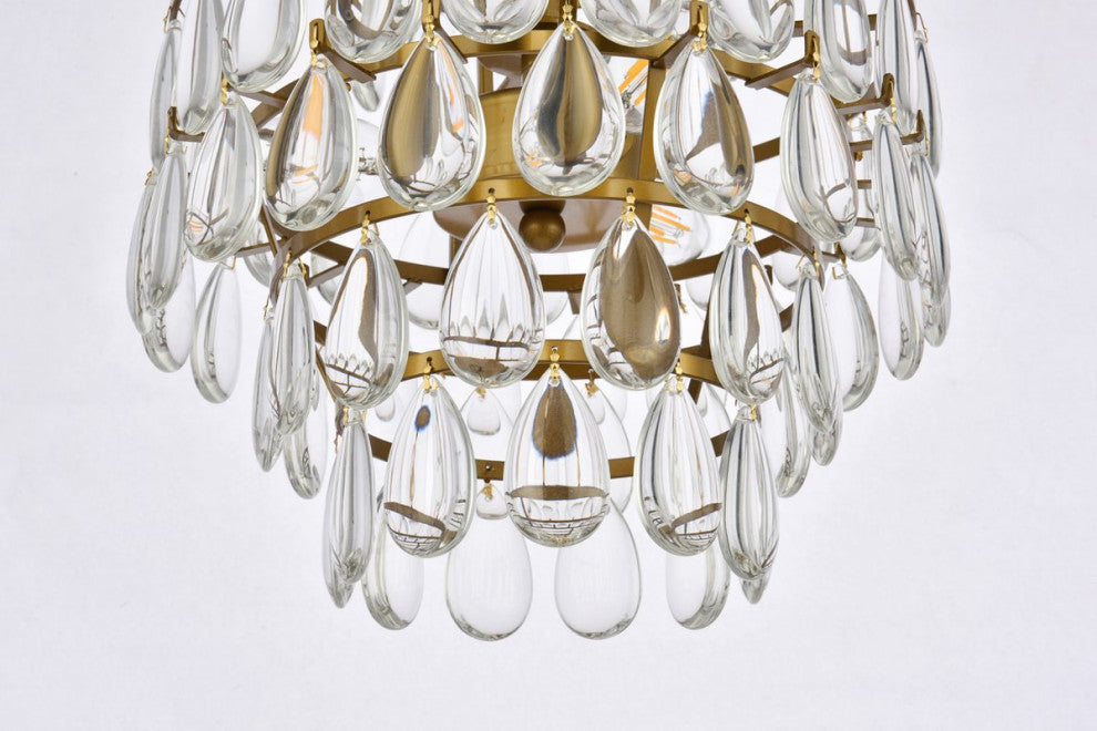 Murphy 12" Pendant, Brass