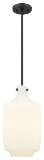 Innovations Lighting 493-1S-BK-G501-12 Lowell 1 Light 12" Mini Pendant