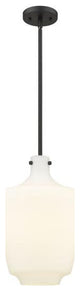 Innovations Lighting 493-1S-BK-G501-12 Lowell 1 Light 12" Mini Pendant