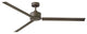 Hinkley Indy 72" Indoor/Outdoor Ceiling Fan, Metallic Matte Bronze