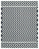 Rug N Carpet - Handmade Wool 9' 5'' x 12' 0'' Geometric Dhurrie Kilim Rug