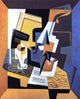 Juan Gris Violin and Glass - 20" x 25" Premium Canvas Print