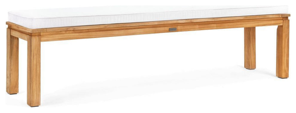 Winston All-Natural Teak Outdoor Dining Bench