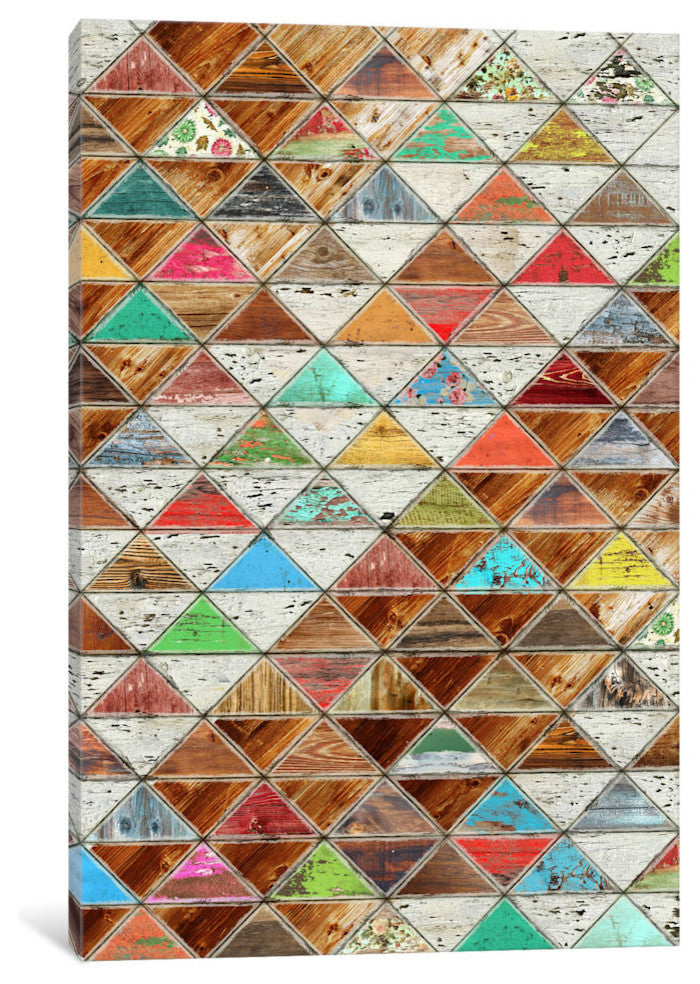 "Love Pattern Gallery" by Diego Tirigall, 18x12x1.5"