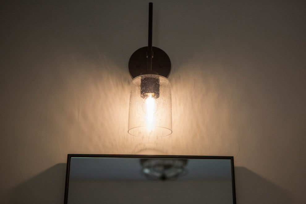 Capital Lighting 628511-449 Greyson 16" Tall Bathroom Sconce - Matte Black