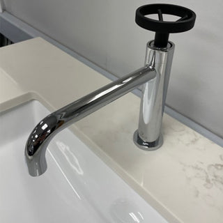 Eviva Enza Single-Hole Chrome Bathroom Faucet
