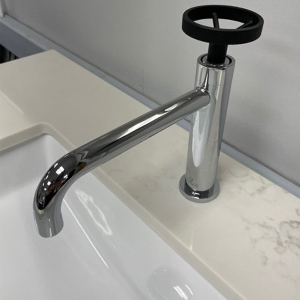 Eviva Enza Single-Hole Chrome Bathroom Faucet