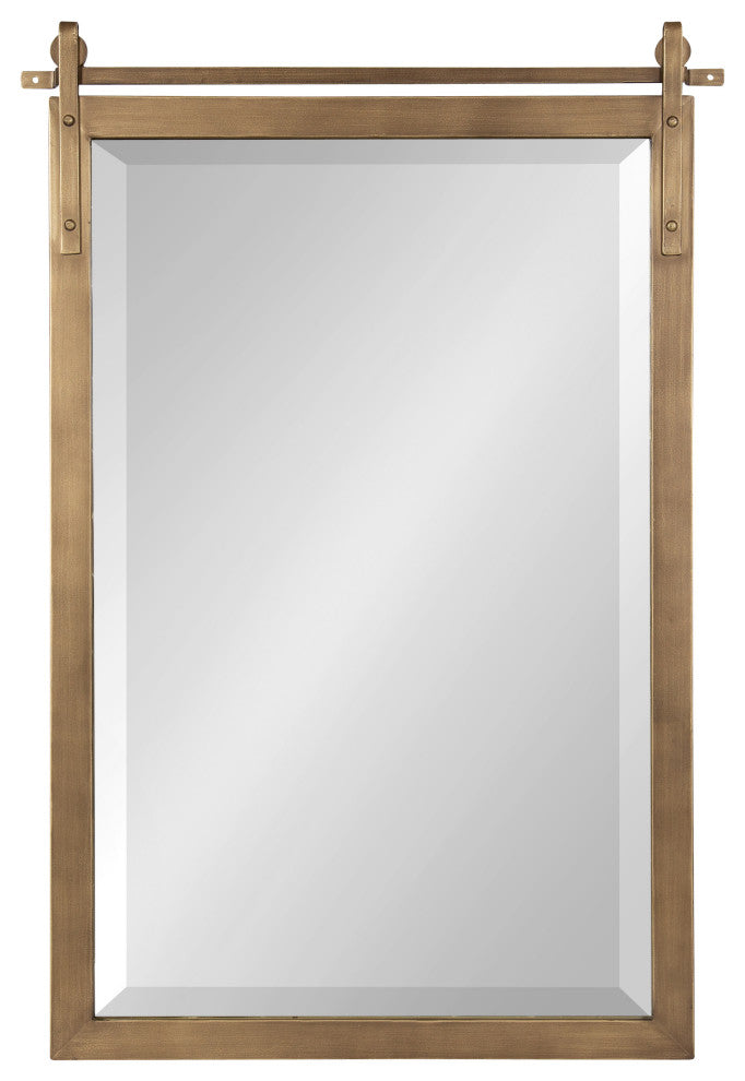 Chadbolt Framed Wall Mirror, Gold, 22"x33"
