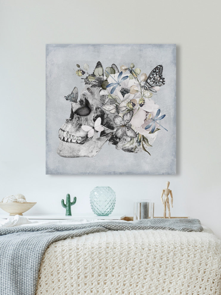"Stay Positive" Painting Print on Wrapped Canvas, 40x40