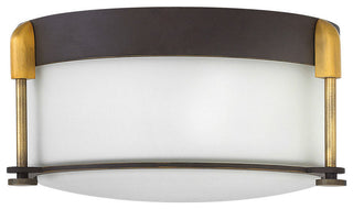 Hinkley Colbin Small Flush Mount, Oil Rubbed Bronze