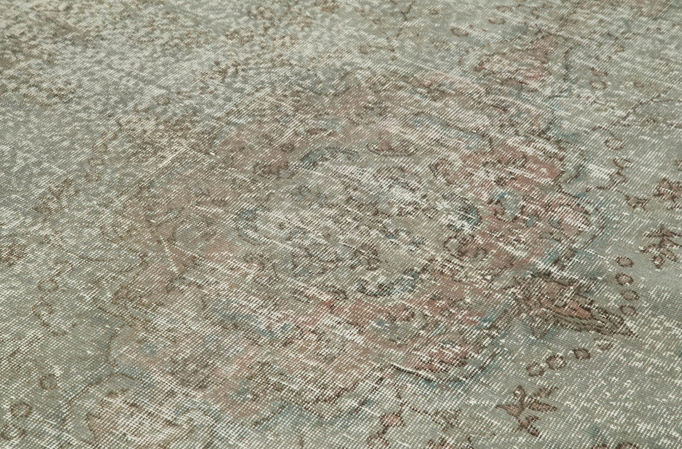 Rug N Carpet - Handmade Turkish 5' 4" x 9' 4" Colorful Overdyed Area Rug
