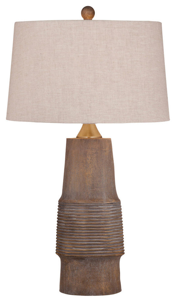 Kingsley Table Lamp - Wood Tone