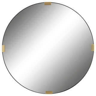 Uttermost Clip Modern Round Mirror