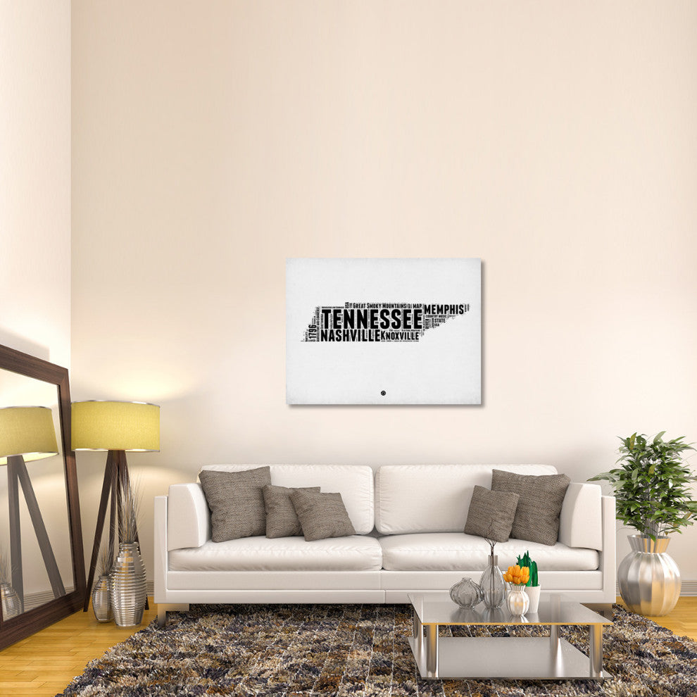 "Tennessee Word Cloud 2" Fine Art Print