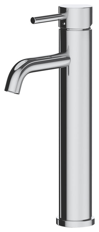 Dowell 8001/012 Series Single Handle Tall/Vessel Bathroom Faucet, Chrome