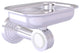 Pacific Beach Wall-Mount Soap Dish Holder with Dotted Accents, Satin Chrome
