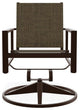 Tribeca Sling Outdoor Swivel Rocker, Beacon/Kona