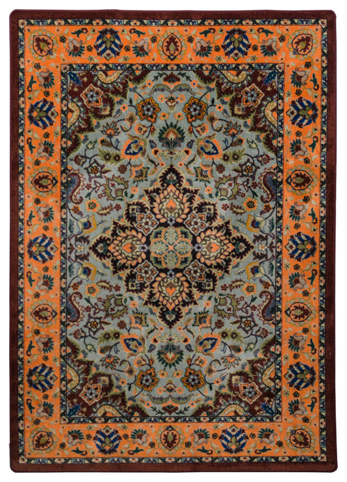 Montreal, Orange, 5'x8'