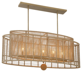 Crystorama Lighting Group JAY-A5007 Jayna 5 Light 42"W Taper - Burnished Silver