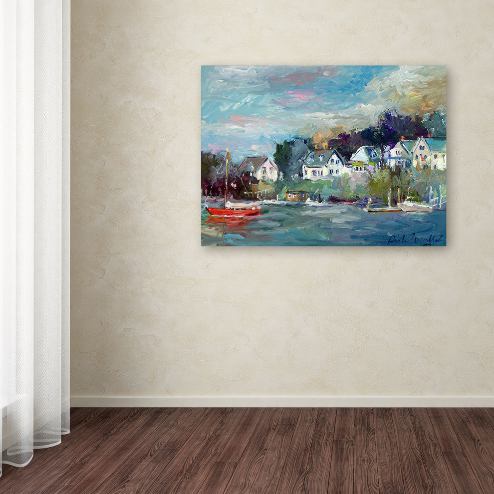 'Dock' Canvas Art by Richard Wallich