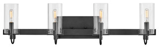 Hinkley Lighting 58064 Ryden 4 Light 30"W Vanity Light - Black