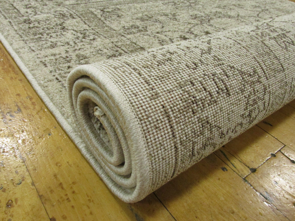 Rug Unique Loom La Jolla Ivory Rectangular 3' 3 x 5' 3