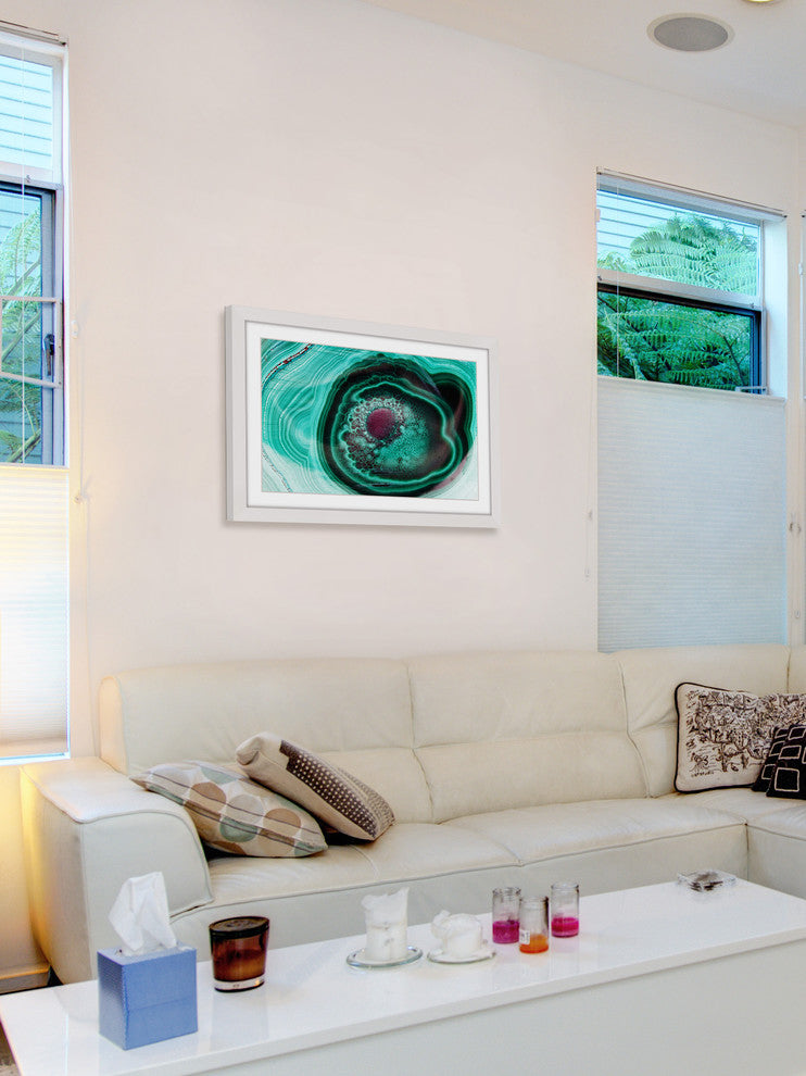 "Pink Egg" Framed Art Print