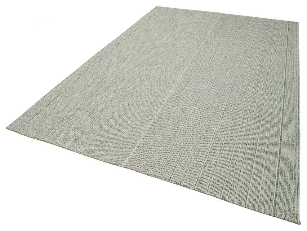 Rug N Carpet - Hand-knotted Turkish 6' 8'' x 10' 0'' Decorative Wool Kilim Rug